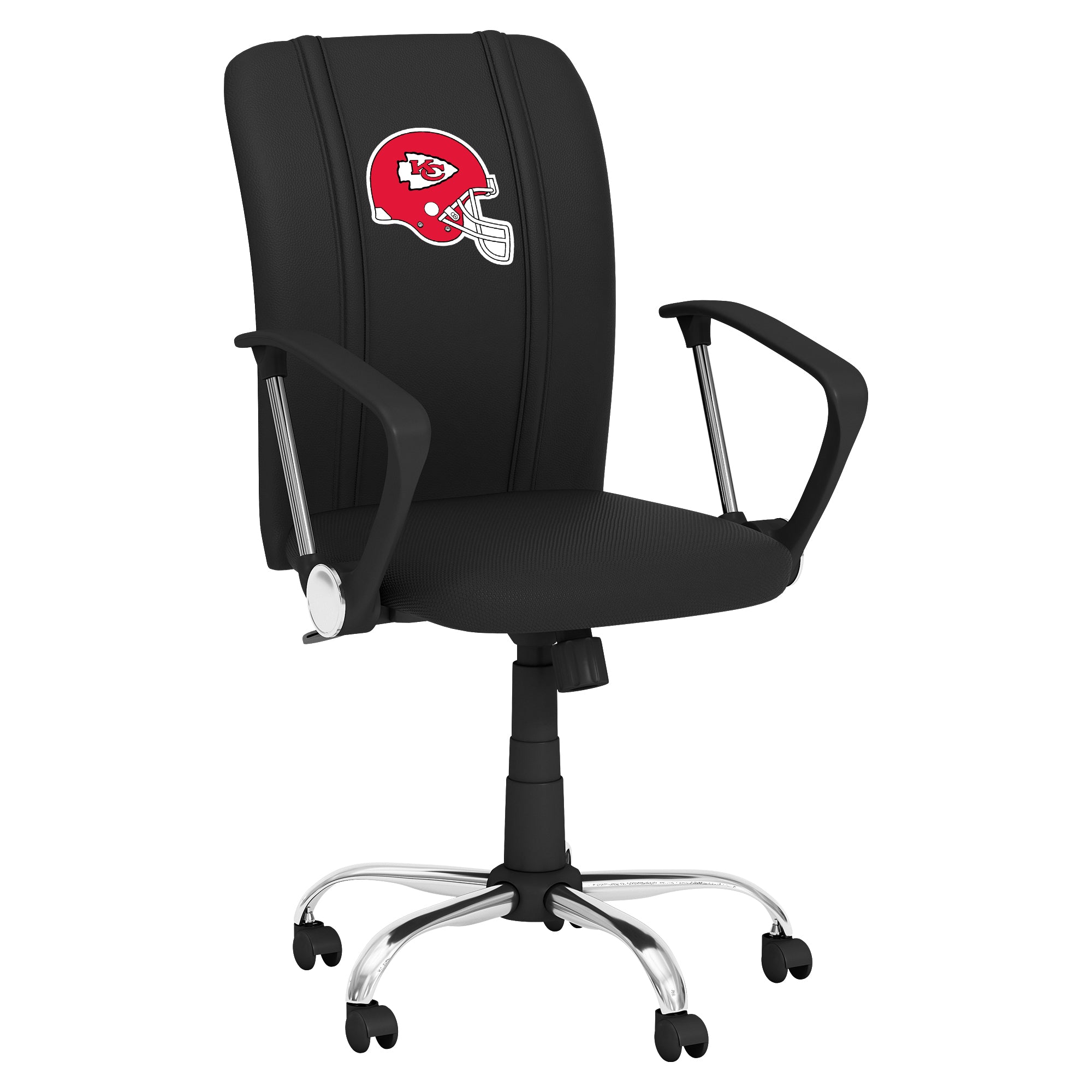 NFL Kansas City Chiefs Curve Task Chair with Helmet Logo Multi