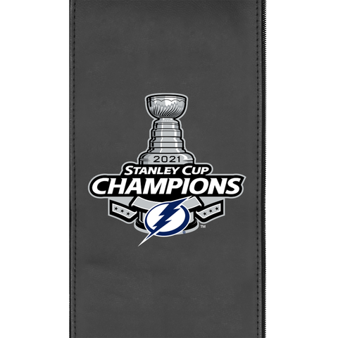 Tampa Bay Lightning 21 Stanley Cup Champions Logo Panel Zipchair