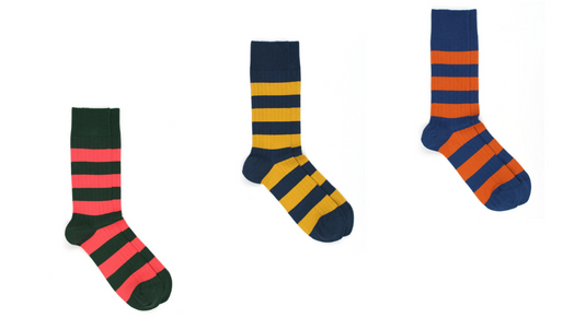 Banvard & James Striped Socks