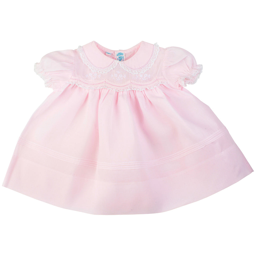 newborn pink dress