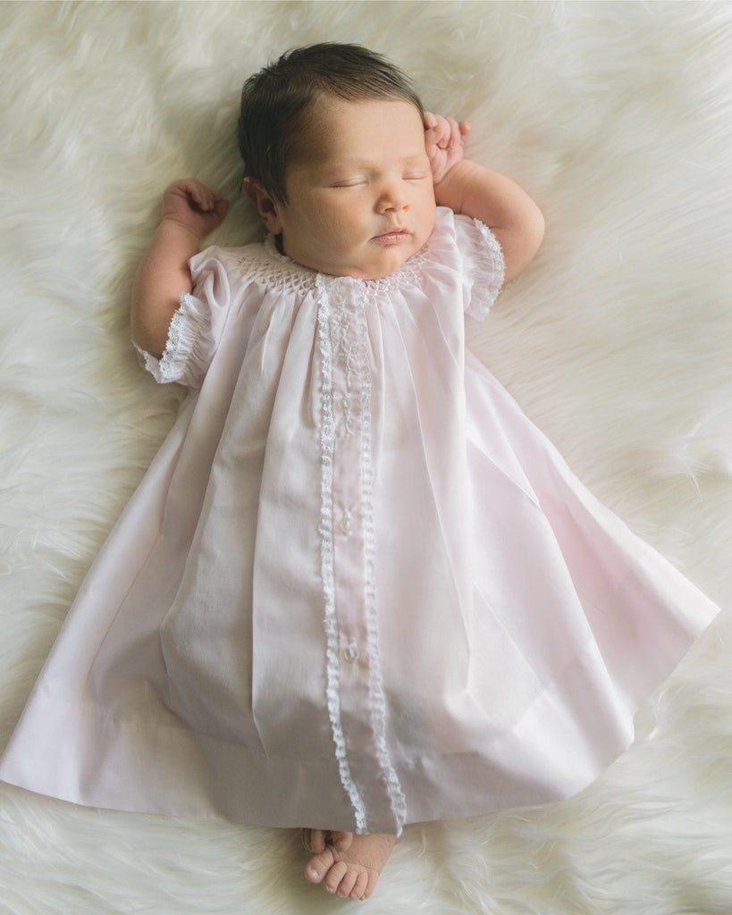 newborn smocked