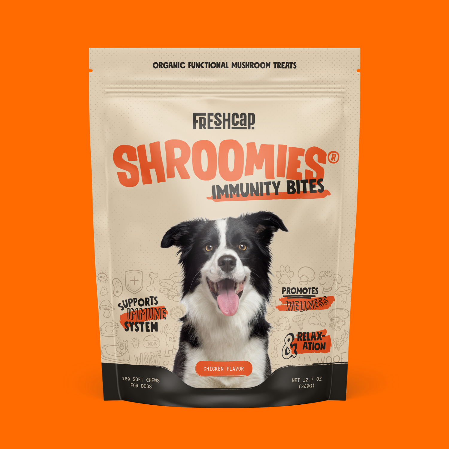 Shroomies® - Mushrooms For Dogs - FreshCap Mushrooms product image