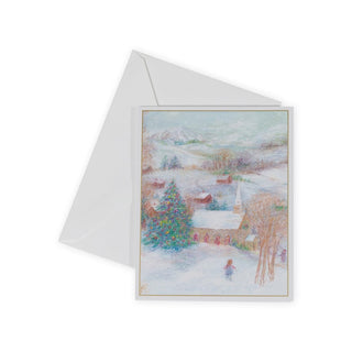 Cats and Christmas Tree Mini Boxed Christmas Cards - 16 Cards & 16 Env –  Caspari