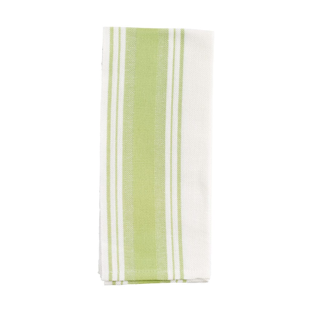 Buy Busatti Kitchen Towel Thick Stripe Design - Green & White at Biordi Art  Imports