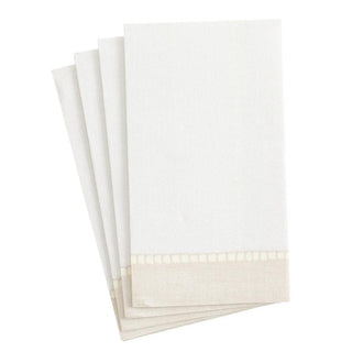 Paper Napkins - White Linen-Like Napkins