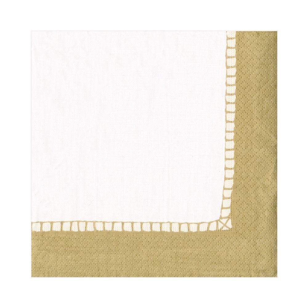 Gold Linen Border Napkin – Jenn & Co.