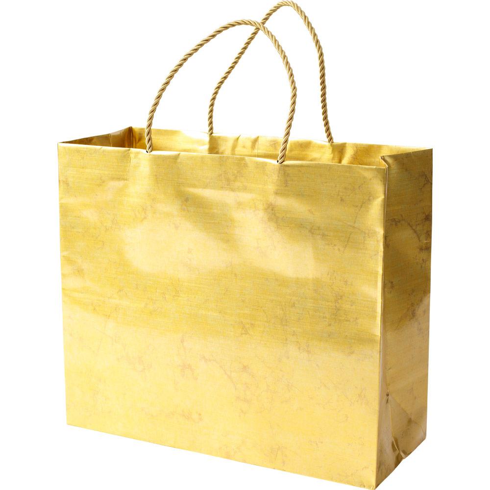Large Shopping Bag - Gold
