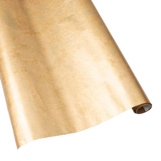 Caspari Gift Wrap, Gilded Holly - Gold (96700RCF)