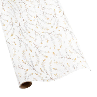 Caspari Jeweled Stars Gift Wrap Roll in Gold Foil Paper - 30 x 8' Roll –  Caspari Europe