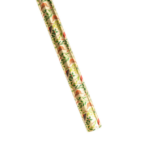 Caspari Calico Christmas Gift Wrap Roll in Red & Green - 30 x 8' Roll –  Caspari Europe