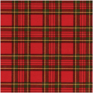 Caspari Calico Christmas Gift Wrap Roll in Red & Green - 30 x 8' Roll –  Caspari Europe