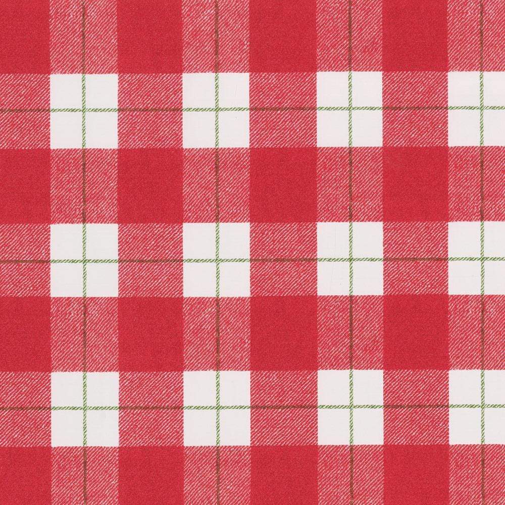 scotch plaid wrapping paper