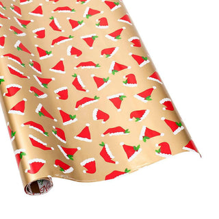 Woodland Santa Gift Wrapping Paper - 30 x 8' Roll – Caspari