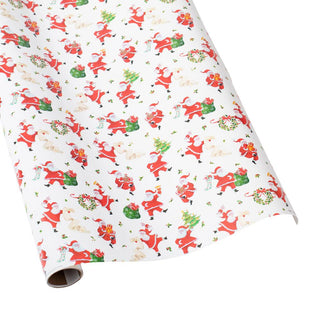 Winter Woodland Wrapping Paper, 30x208', Quarter Ream Roll