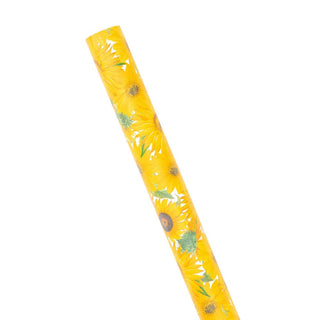 Yellow Flowers Wrapping Paper sold by Watto Peach, SKU 24494906