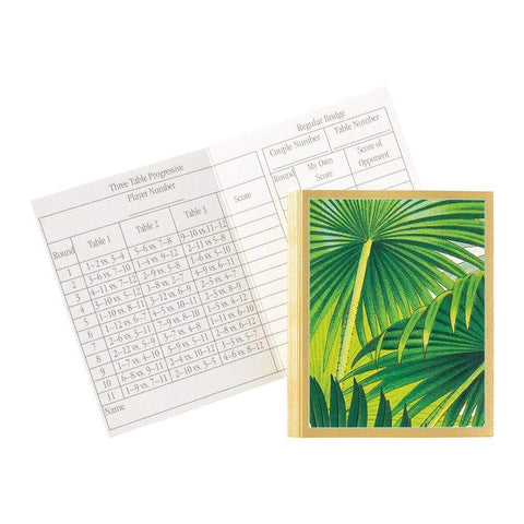 Palm Fronds Invitations in Foil - 8 Blank Invitations & 8 Envelopes