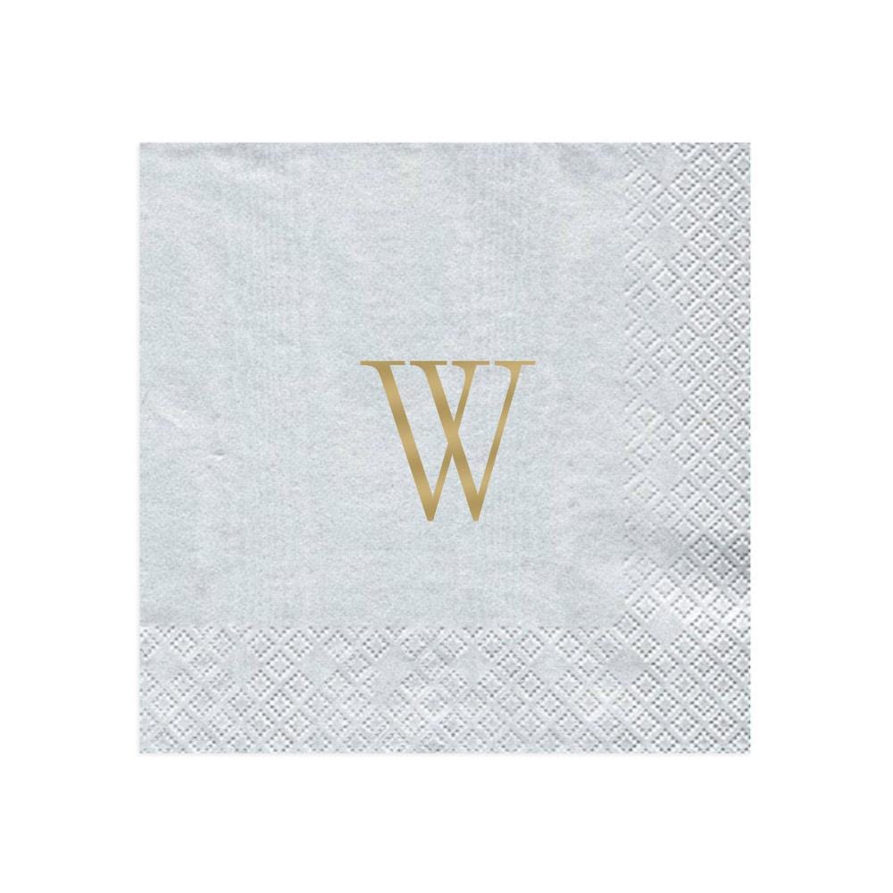 Bulk Single Monogram Cocktail Napkins, Cocktail Cloth Napkins, Set of   Monogram cocktail napkins, Monogrammed linens, Linen cocktail napkins