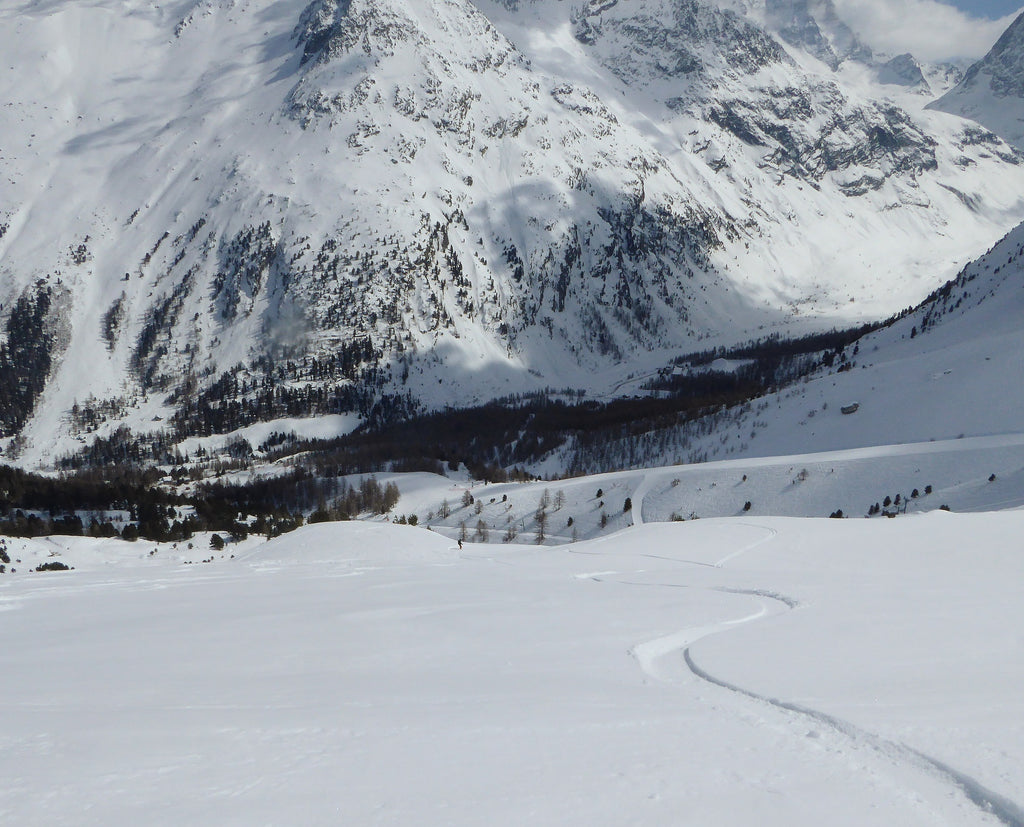 Arolla skiing, Arolla ski touring. Arolla splitboarding