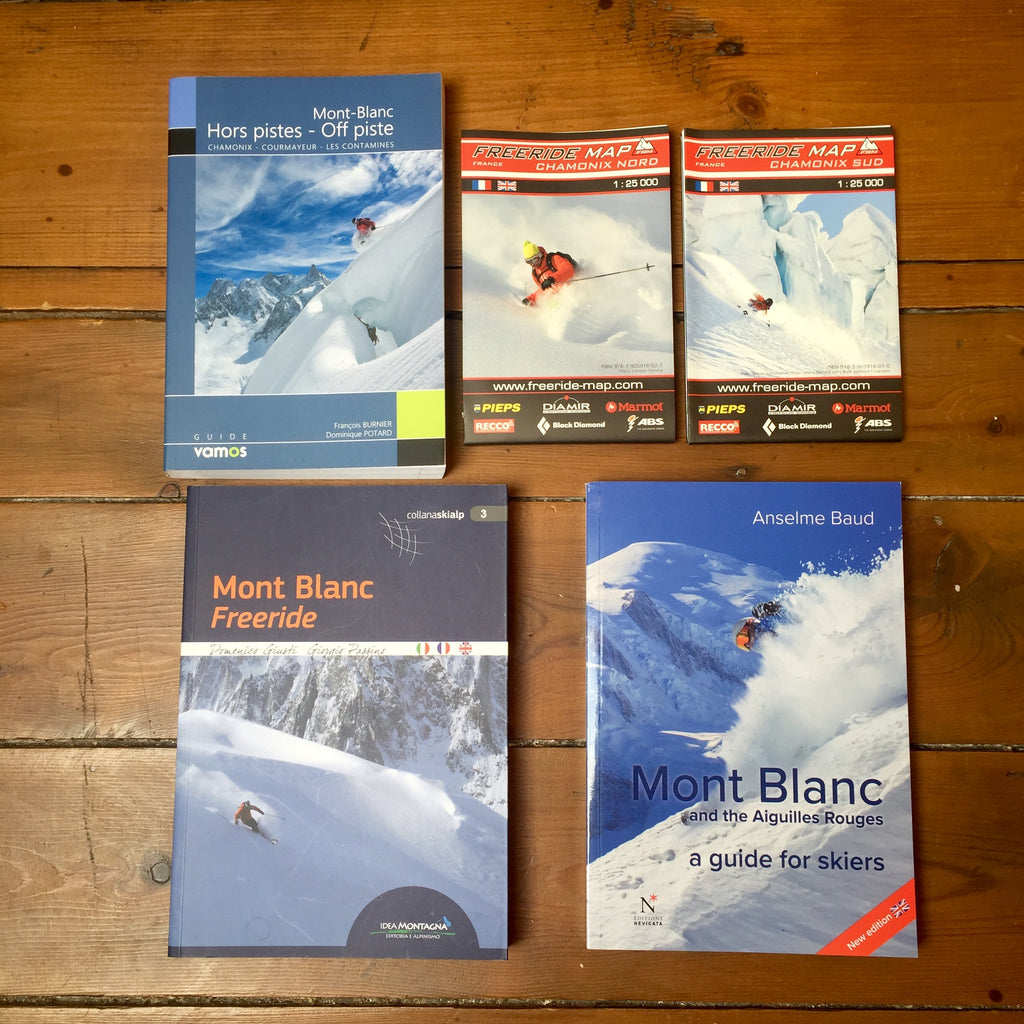 Chamonix guide books backcountry books