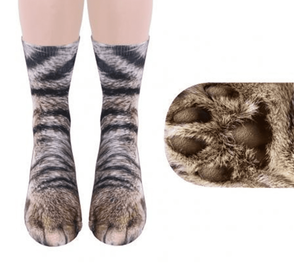 3D Cat Paw Socks Catsbeststore