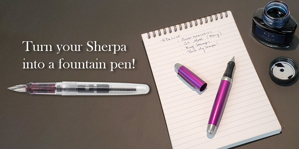 Sherpa Fountain Pen Insert