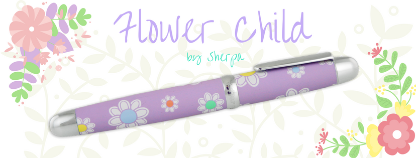 Sherpa Flower Child Sharpie Marker Pen Cover