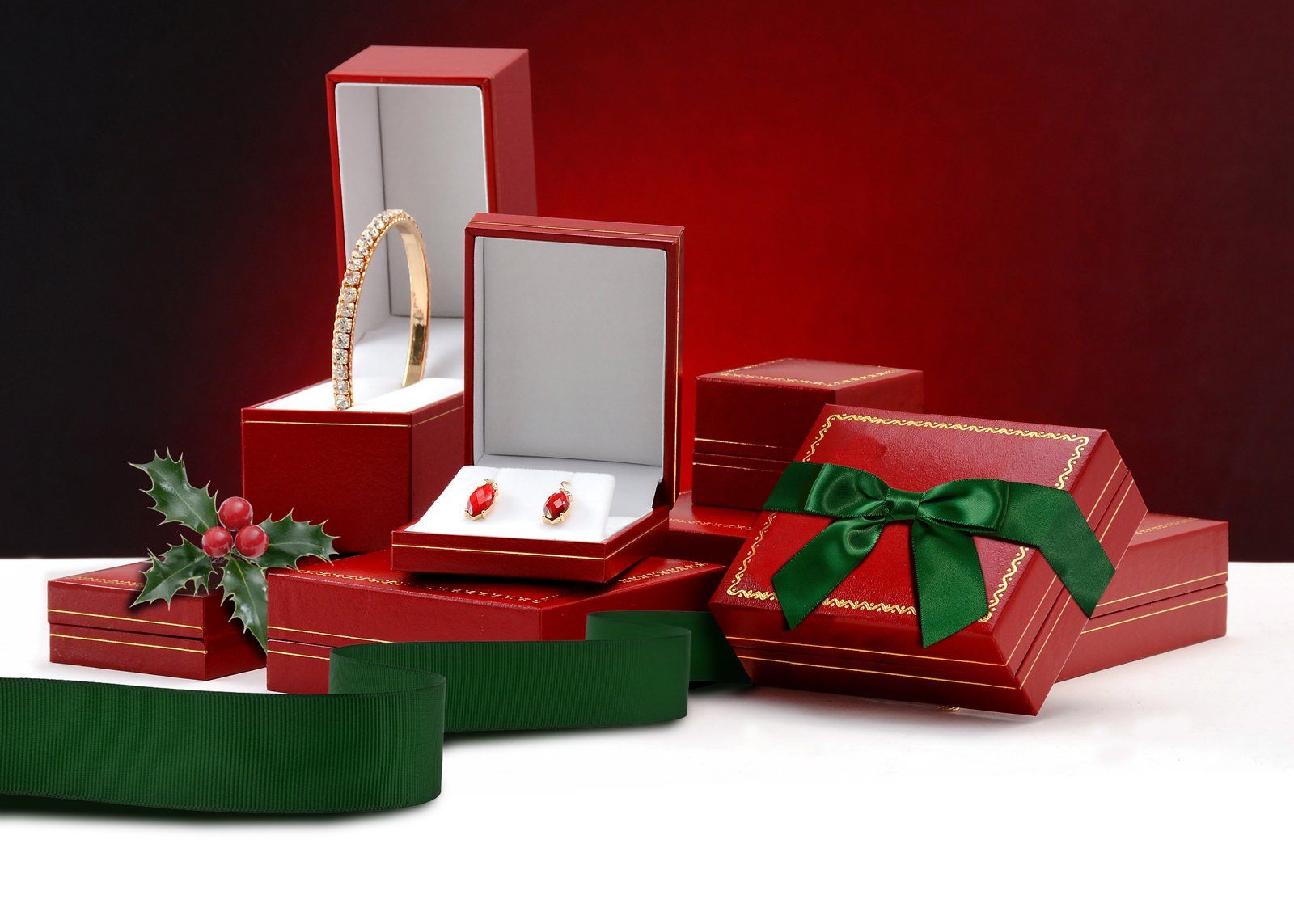 Jewelry Box Monogram - New - Holiday