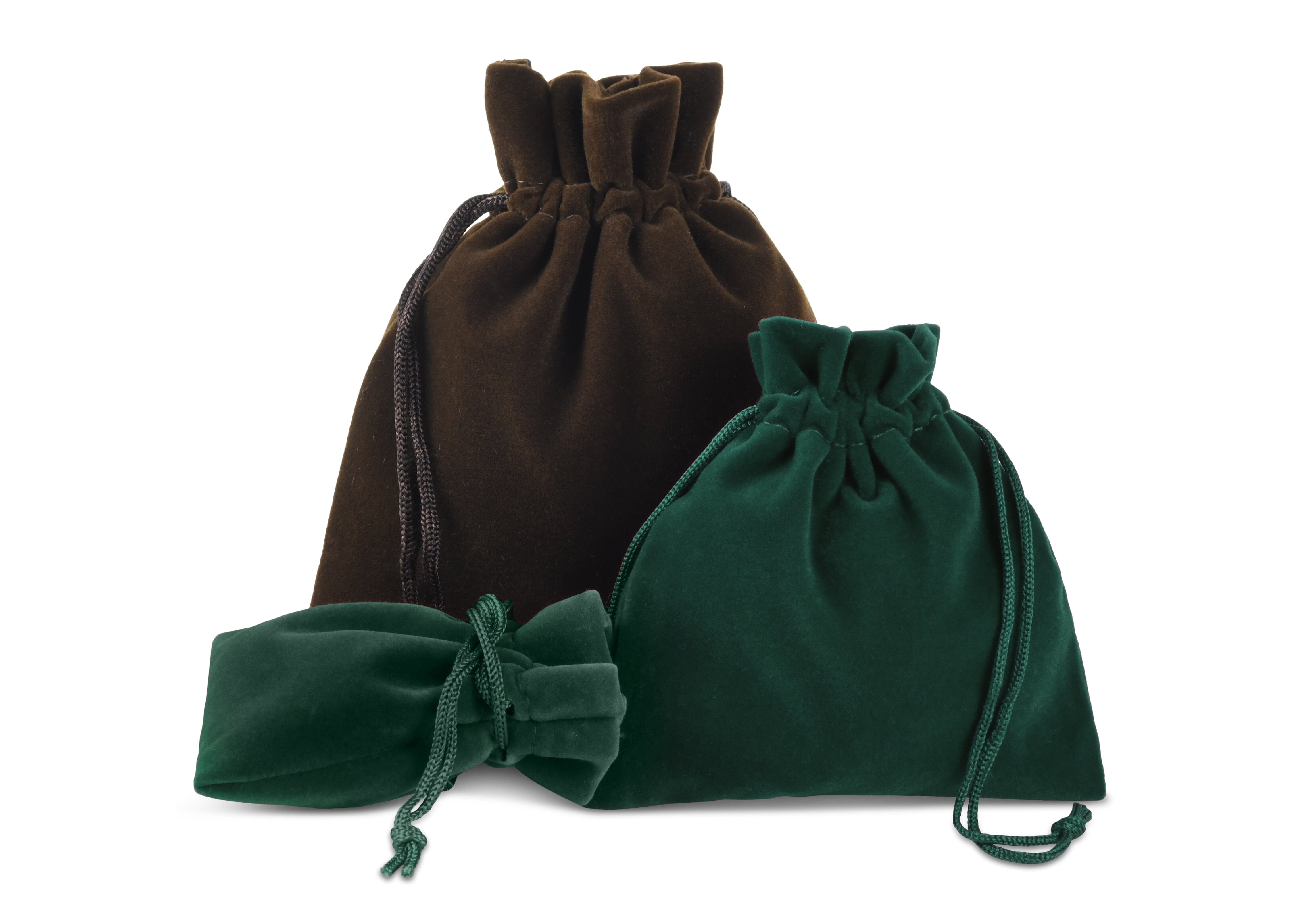 Superior faux suede pouch For Diverse Packaging Uses 
