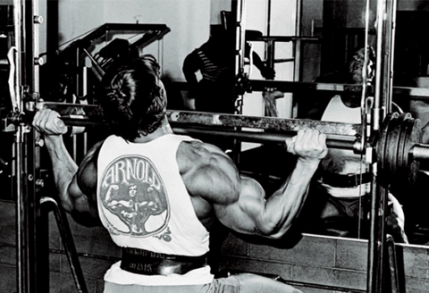 Arnold's shoulder training tricks Tri-sets and running the rack