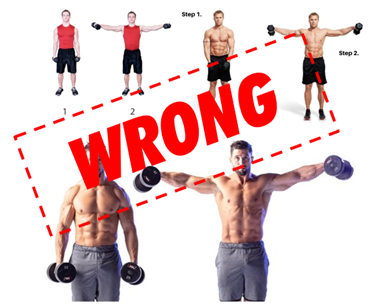 most people do lateral raises wrong don't do them this way here's how to do them right