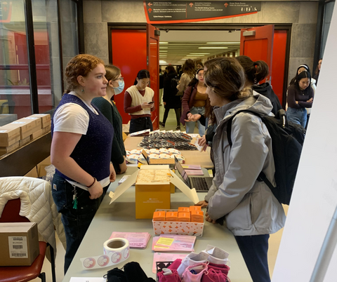 proving free reusable menstrual products to students