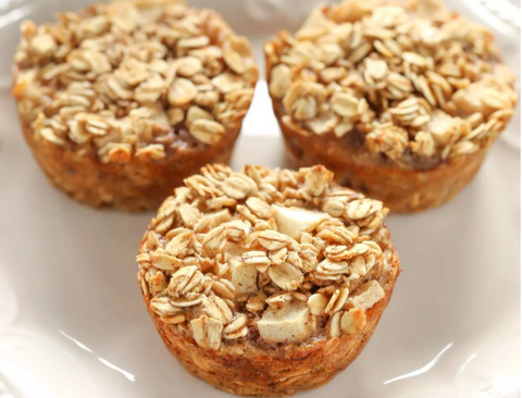 Apple Cinnamon Baked Oatmeal Cups