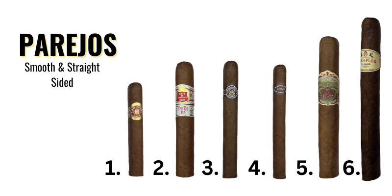 parajeos cigar shapes