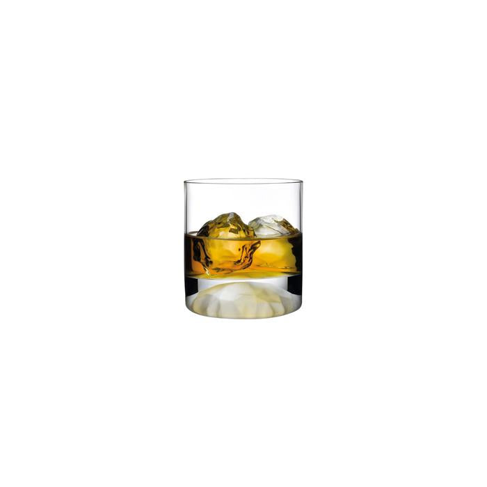Nude Glass Hepburn Alchemy Cocktail Glass with Metal Lid & Straw - 9.25 oz