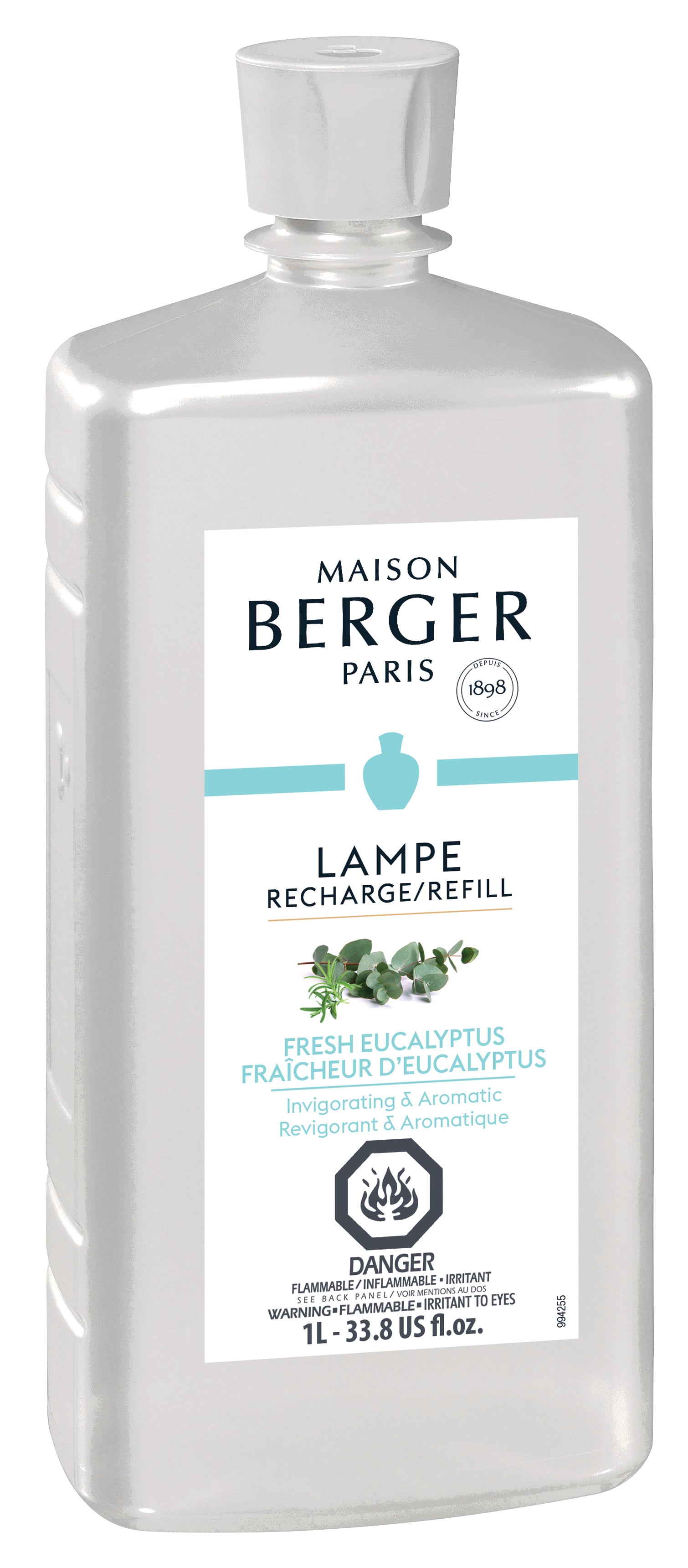 Eucalyptus Recharge Lampe, Maison Berger