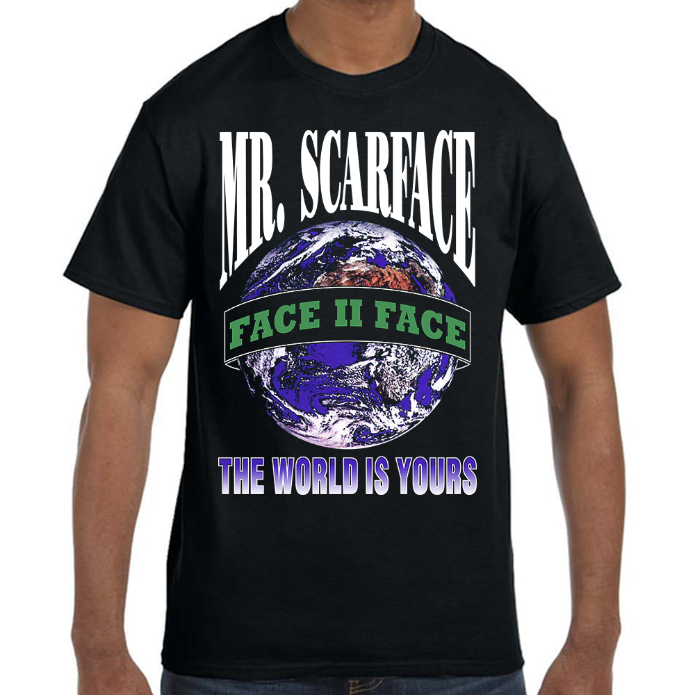 t-shirt scarface the world is yours