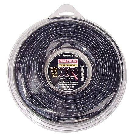 A ANLEOLIFE 3-Pound Heavy Duty Twisted .095-inch-by-1181-ft Dual Core  String Spiral Trimmer Line Spool,with Bonus Line Cutter