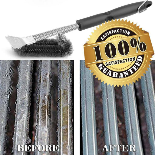 Grill Brush And Scraper, Extra Strong Bbq Cleaner Accessories