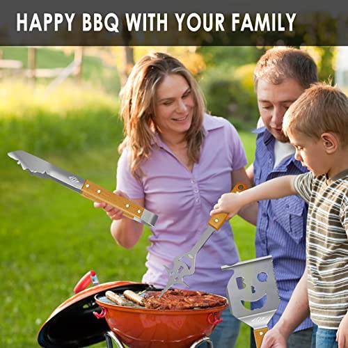 Clary BBQ Tools, Grill Accessories Gift for Men, Guitar Shaped Tool Set  Includes BBQ Spatula and Tongs, Grill Tools for Outdoor Grill