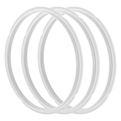 3pcs Silicone Sealing Ring 8 Qt For Instant Pot Sealing Ring 8 Quart,  Instapot Gasket 8qt, Replacement Rubber Seals, Food-grade Silicone Insta Pot  Acc