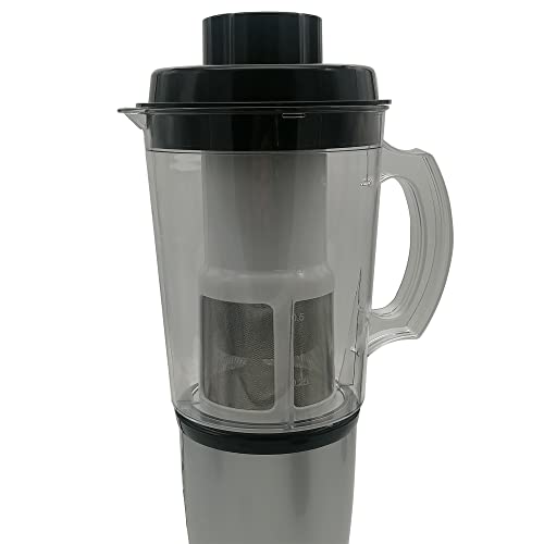 QT Tall 22oz Replacement Part Cup Mug with handle For 250w Magic Bullet  On-The-G