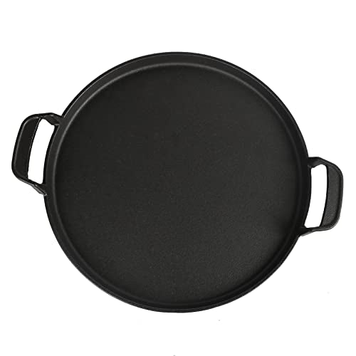  Hisencn Cast Iron Griddle, Nonstick Reversible Griddle for Gas  Grill, Cast Iron Griddle Plate for Gas Stove Top, Oven, Outdoor Grill or  Campfire (16.45'' x 9.45'') : Patio, Lawn & Garden