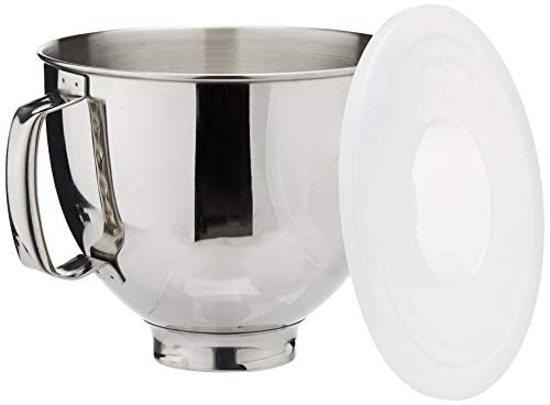 Joyparts 4.5QT and 5-Qt. Tilt-Head Glass Bowl for Kitchaid Stand Mixer