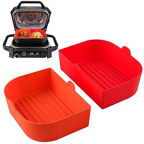 Hushtong Grill Grate Compatible with Ninja Ag301 Foodi,Accessories for Ninja Foodi 5-in-1 Indoor Grill AG300 and AG400 Series,Non-Stick Replacement