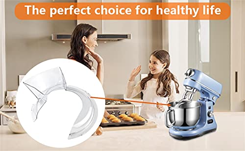 KneadAce Spiral Dough Hook Shield For kitchenaid Mixer-Prevents Dough from  Clogging Your Bowl Lift Mixer- Mess Free Mixer Accessory Compatible With