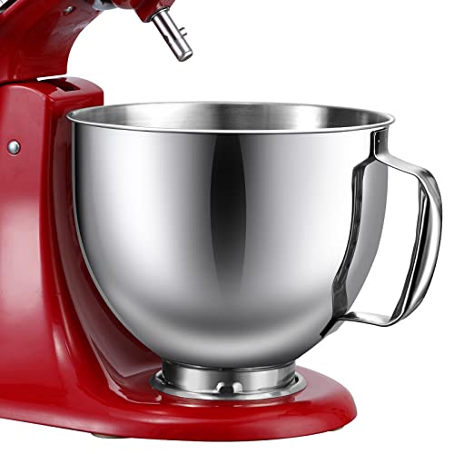 Joyparts 4.5QT and 5-Qt. Tilt-Head Glass Bowl for Kitchaid Stand Mixer