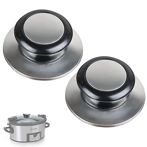 Pot Handle, 2Pack Pressure Pan Handles Ear Replacement Metal Pot Handles,  Anti Scalding Cookware Pan Side Handles for Steamer Sauce Pot Cooker
