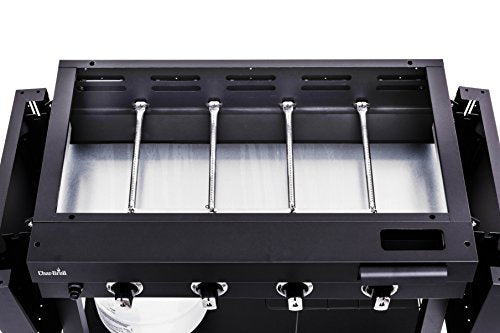 RUSFOL Upgraded Stainless Steel Griddle Caddy for Char-Broil GAS Griddles, with An Allen Key, Space Saving BBQ Accessories Storage Box, Free from