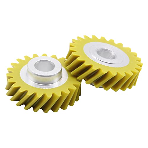 Worm Gear Kit 9706529, 9709511, 9703337, 9709231 Compatible With Whirlpool/ KitchenAid 5QT & 6QT Stand Mixer with Worm Gear, Food Grade Grease,  Retaining Ring Pliers, Mixer Bevel Gear Kit etc