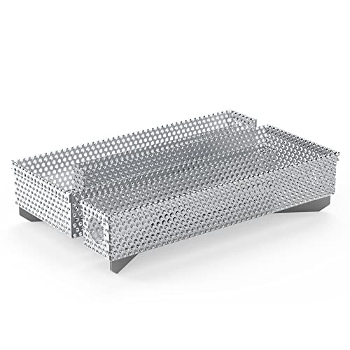  Folocy Stainless Steel Charcoal Basket Smoker Box for